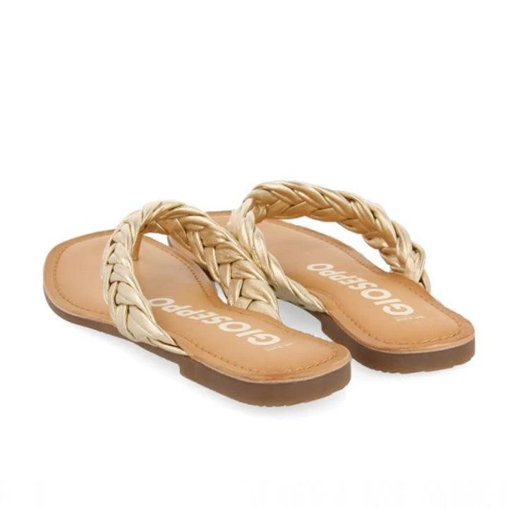 GIOSEPPO BICAS GOLD SANDALS - Image 3