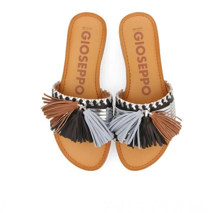GIOSEPPO CHOISEL BLACK SANDALS - Image 2