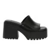 WINDSOR SMITH EMOTIONAL BLACK SANDALS