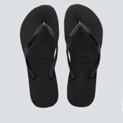 HAVAIANAS SPARKLE ME FC PRETO BLACK