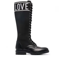 LOVE MOSCHINO KNEE LENGTH BOOTS