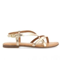 GIOSEPPO LELEX GOLD SANDALS