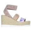 KENDALL + KYLIE PRIM L-SANDAL NUDE HEELS