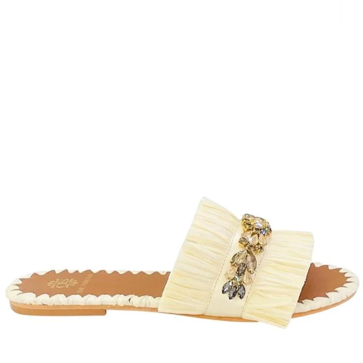 DE SIENA SEMIRA BEADS GRANO FLATS