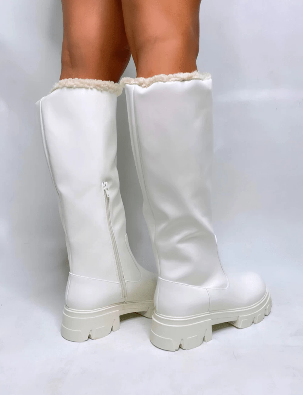 PUBLIC DESIRE - EMBER - WHITE PATENT - Image 3