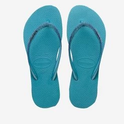 HAVAIANAS SLIM SPARKLE II AZUL