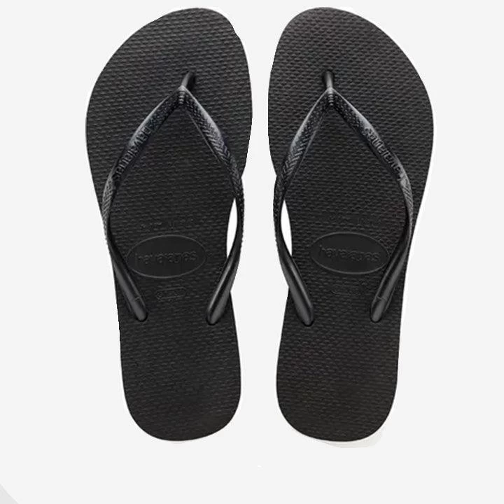HAVAIANAS BLACK FLATFORM