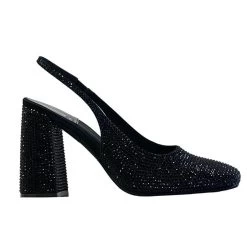 JEFFREY CAMPBELL - BLING BLING BLACK HEELS