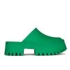 JEFFREY CAMPBELL - CLOGGE GREEN MULES