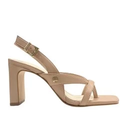 KENDALL + KYLIE DIAMA NUDE HEELS