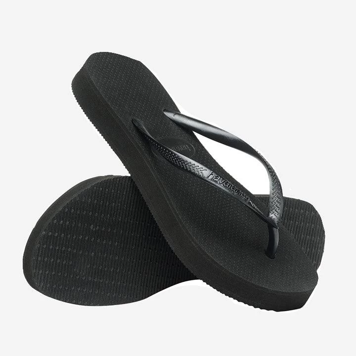 HAVAIANAS BLACK FLATFORM - Image 2