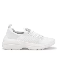 KENDALL + KYLIE GLEASON WHITE SNEAKERS