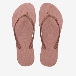 HAVAIANAS SLIM SPARKLE II FC ROSA CROCUS