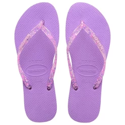 HAVAIANAS LOGO METALLIC LILAC