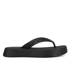 NAKED WOLFE HOLIDAY BLACK SLIPPERS