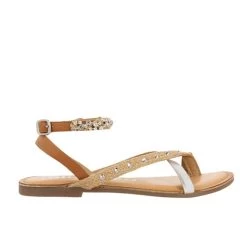 GIOSEPPO LHUINS TAN SANDALS