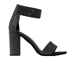 JEFFREY CAMPBELL - LINDSAY GREY GLITTER HEELS