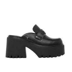 WINDSOR SMITH LYING BLK LEATHER