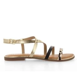 GIOSEPPO MEGARA GOLD SANDALS