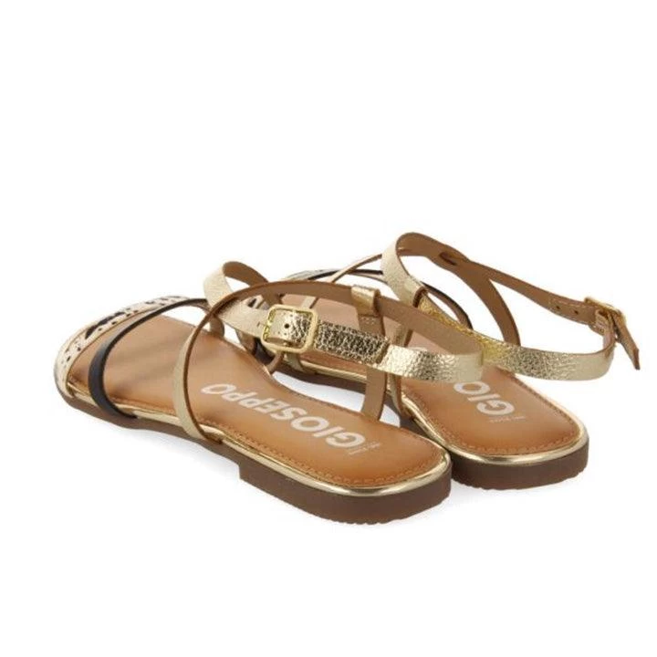 GIOSEPPO MEGARA GOLD SANDALS - Image 3