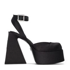 NAKED WOLFE JAKIE SATIN BLACK