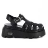 CULT NEW ROCK 3657 BLACK SANDALS