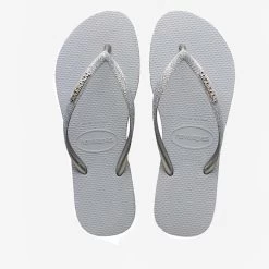 HAVAIANAS SLIM SPARKLE ME SAND GREY