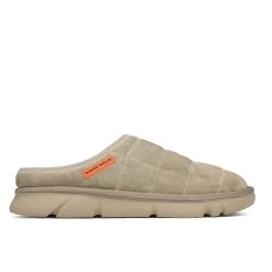 NAKED WOLFE MONTANA TAUPE SLIPPERS