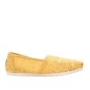 TOMS YELLOW CROCHET ESPADRILLES
