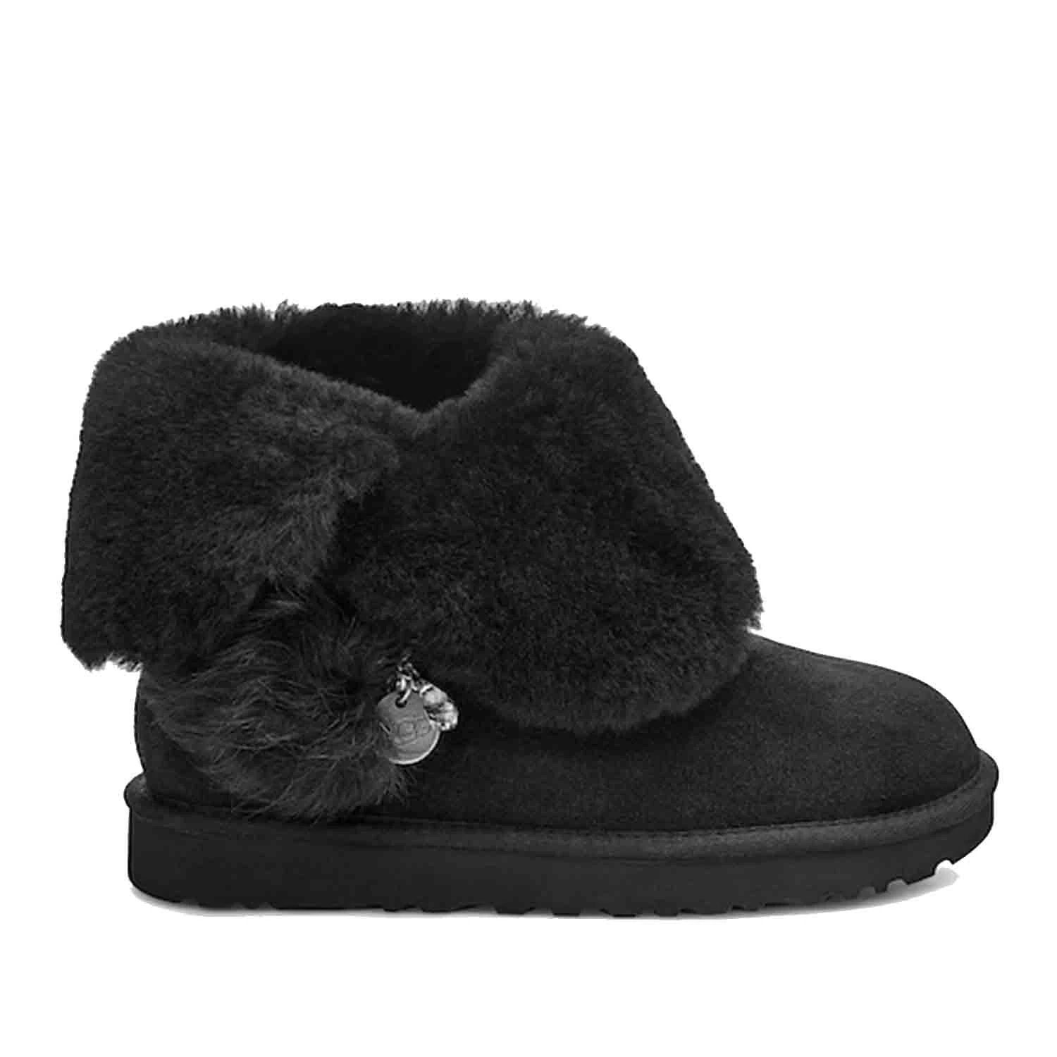 UGG CLASSIC MINI CHARMS BOOT BLACK - Image 2