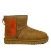 UGG CLASSIC MINI SIDE LOGO BOOTS