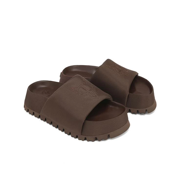 NAKED WOLFE VENUS NYLON BROWN SLIPPERS - Image 2