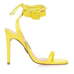 UZA NEO YELLOW HEELS